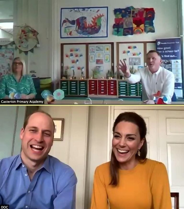 Принц Уильям и Кейт Миддлтон неожиданно позвонили в школу, сделав сюрприз учителям и ученикам