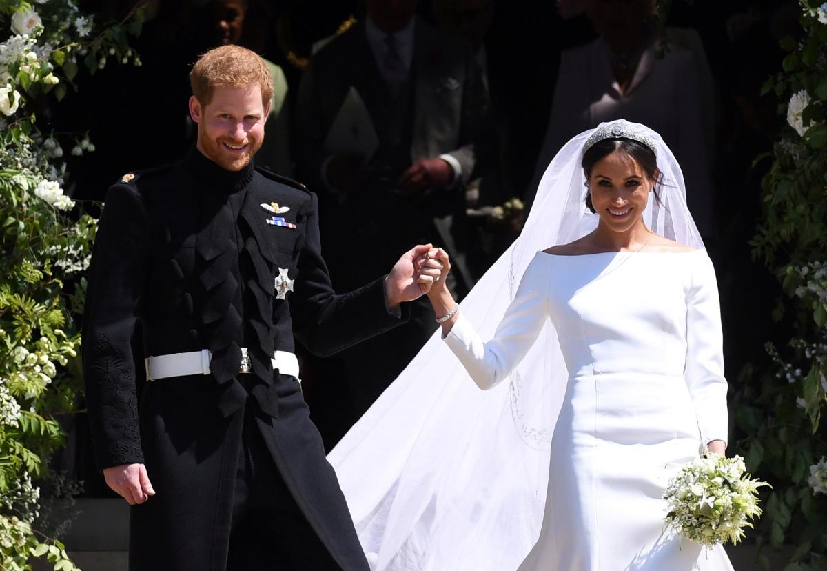 Как принц Гарри и Меган Маркл отметили годовщину свадьбы?
