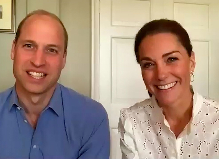Принц Уильям и Кейт Миддлтон в видеозвонке рассказали о своей тайной волонтерской работе