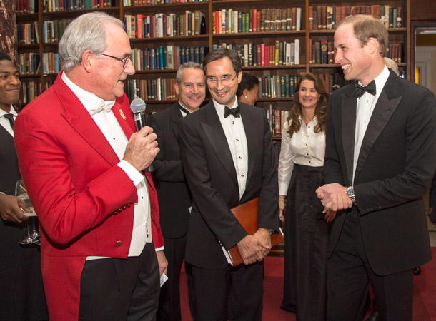 Принц Уильям на церемонии вручения премии Chatham House