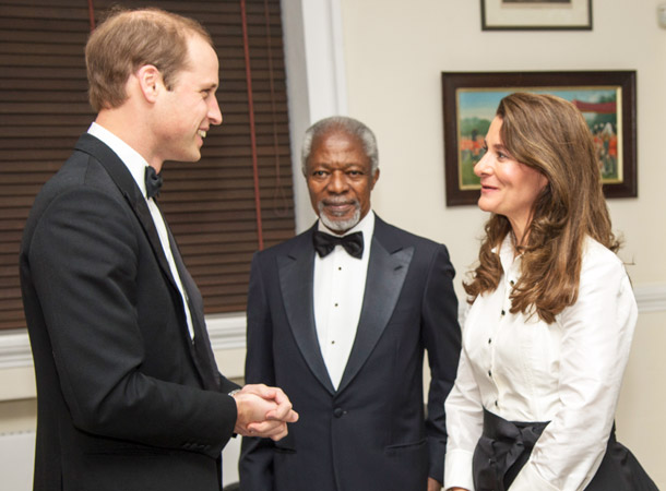 Принц Уильям на церемонии вручения премии Chatham House