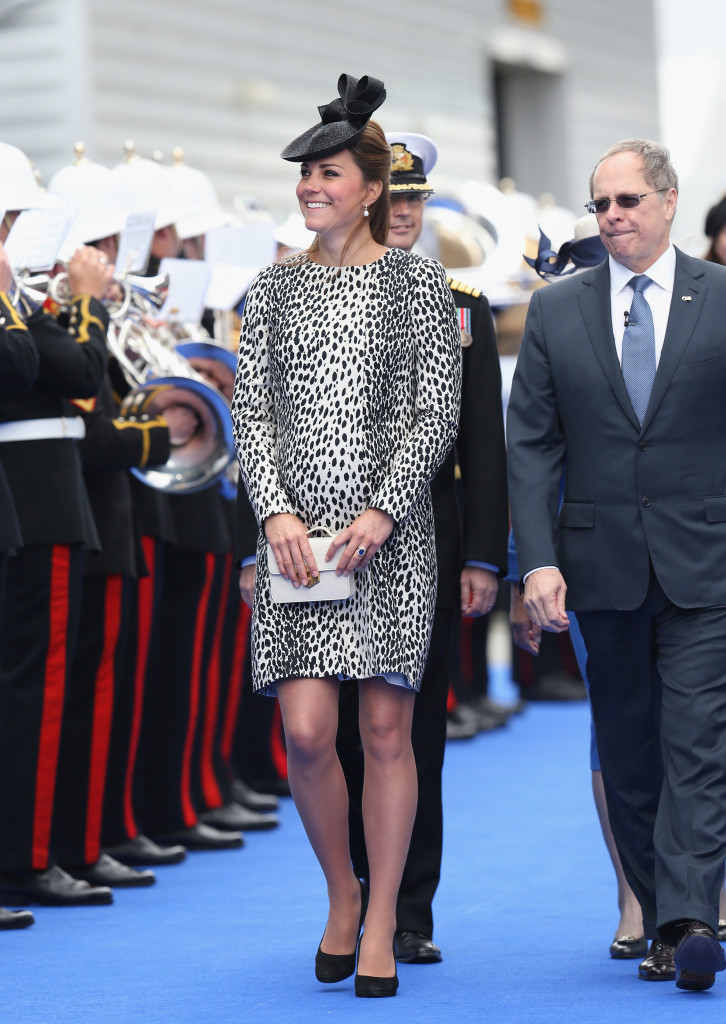 The Duchess Of Cambridge Attends Princess Cruises Ship Naming Ceremon