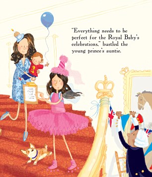 Выпущена серия детских книжек про королевскую семью