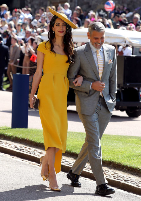 Амаль Клуни обошла Кейт Миддлтон в цене наряда на свадьбе Меган Маркл