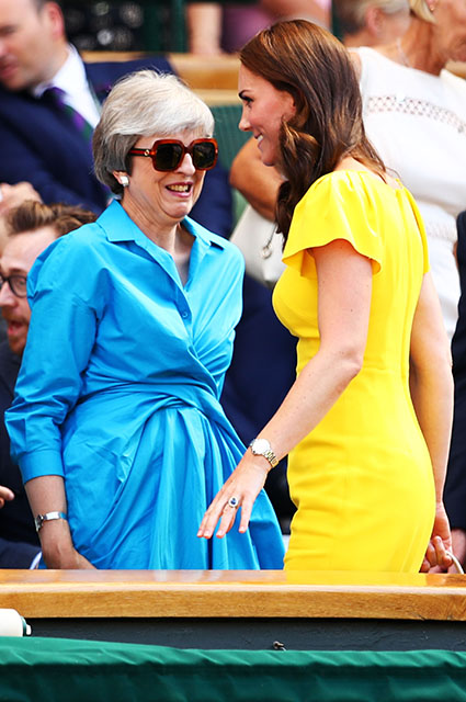 Кейт Миддлтон и Меган Маркл в желтых платьях – модное противостояние