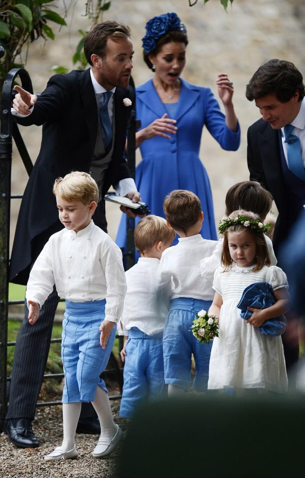Детишки Кейт Миддлтон и принца Уильяма развлекли гостей на свадьбе