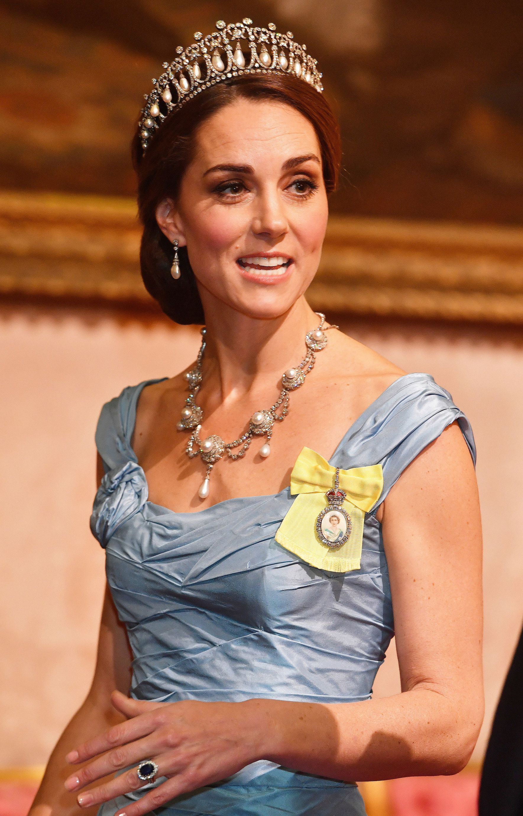 Кейт Миддлтон стала «королевой приема» на банкете в честь приезда короля Нидерландов