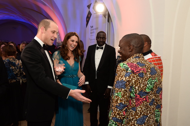 Принц Уильям и Кейт Миддлтон блистали на церемонии Тusk Conservation Awards