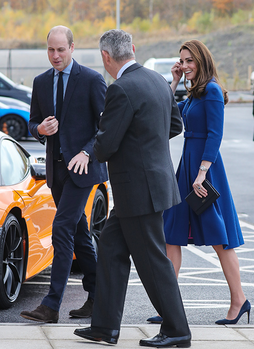Принц Уильям и Кейт Миддлтон побывали в Технологическом центре McLaren