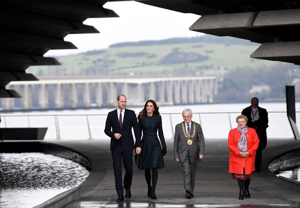 Принц Уильям и Кейт Миддлтон официально открыли музей в Шотландии