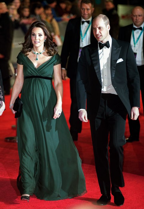 Принц Уильям и Кейт Миддлтон посетят церемонию BAFTA 2019