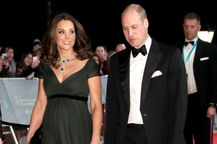 Принц Уильям и Кейт Миддлтон посетят церемонию BAFTA 2019
