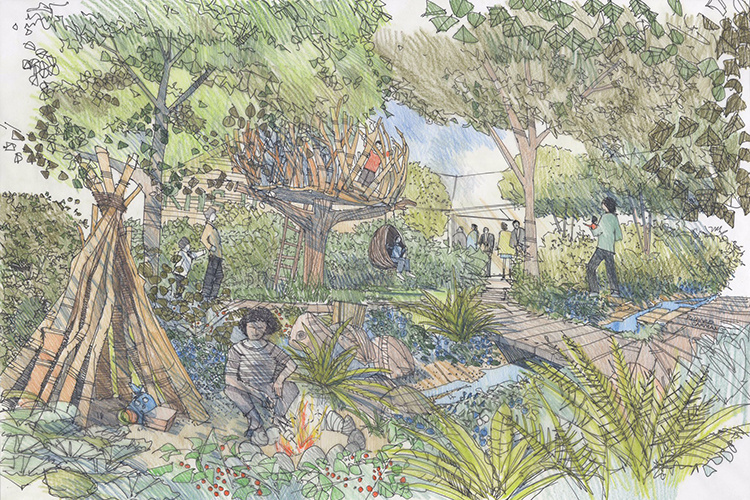 Кейт Миддлтон создала проект сада для ежегодной выставки Chelsea Flower Show