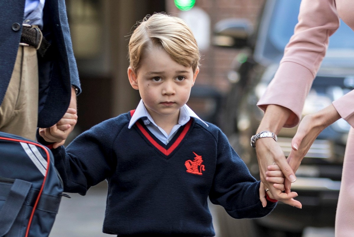 Кейт Миддлтон побывала в школе принца Джорджа