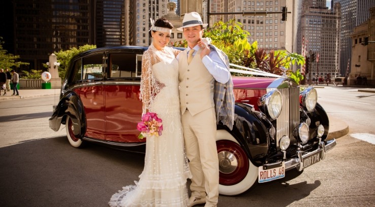 Свадьба в стиле ретро – выбираем наряды и автомобиль