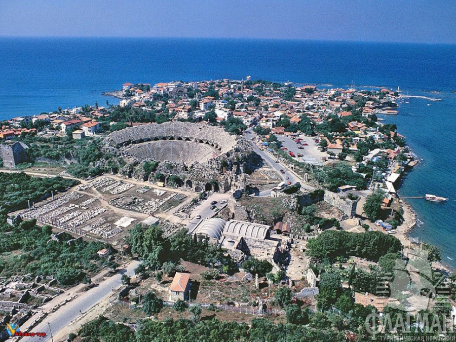 Сиде – одна из жемчужин Турции