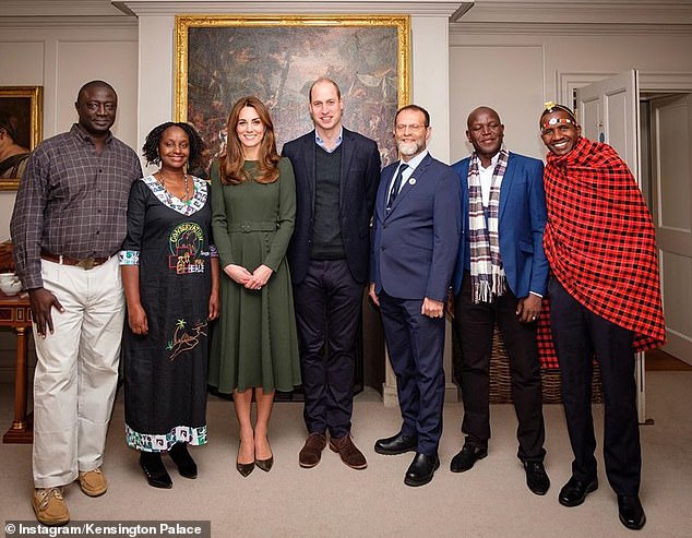 Принц Уильям и Кейт Миддлтон приняли во Дворце финалистов премии Tusk Conservation Awards