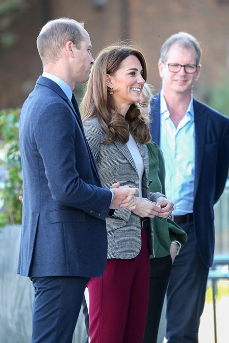 Принц Уильям и Кейт Миддлтон провели встречу с волонтерами фонда Give Us A Shout
