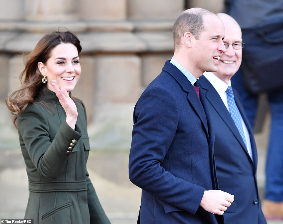 Принц Уильям и Кейт Миддлтон с рабочим визитом прибыли в Брэдфорд