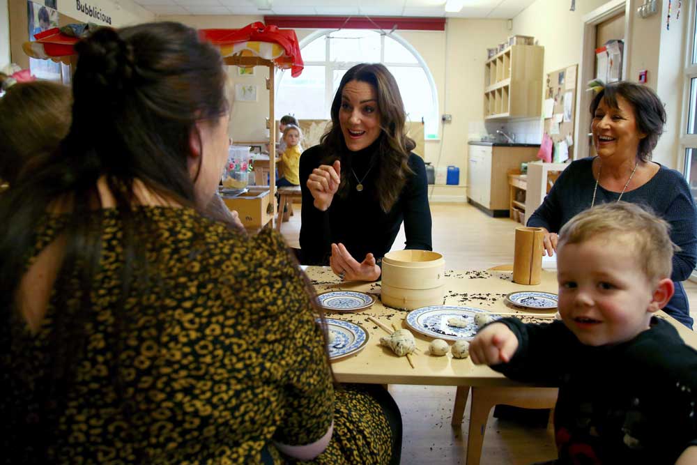 Кейт Миддлтон нанесла визит в Детский центр в Кардиффе