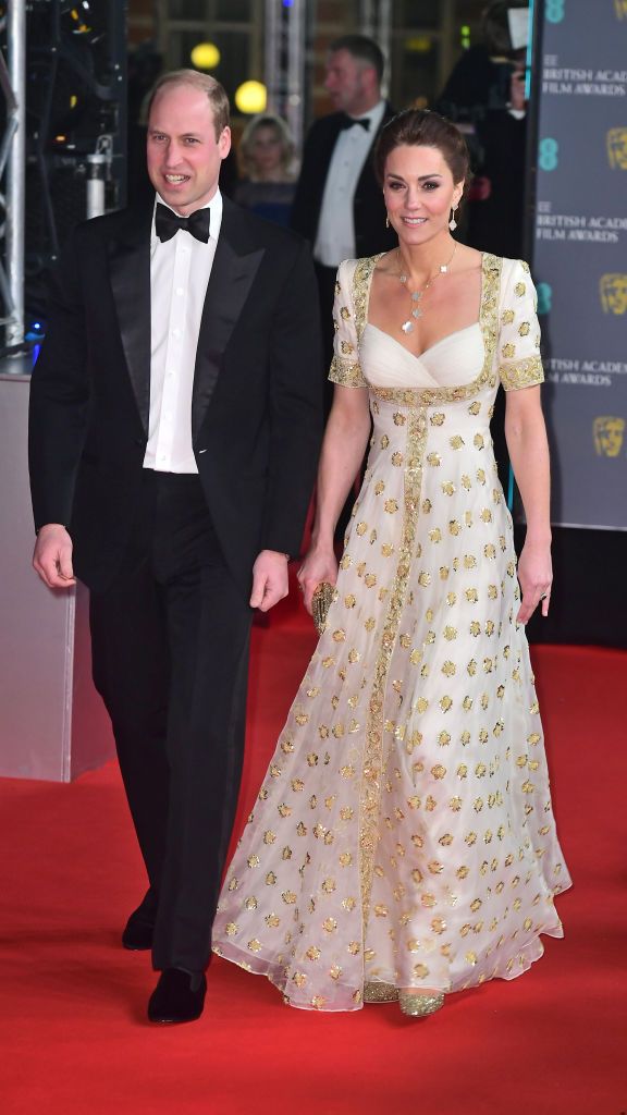 Принц Уильям и Кейт Миддлтон на церемонии BAFTA-2020