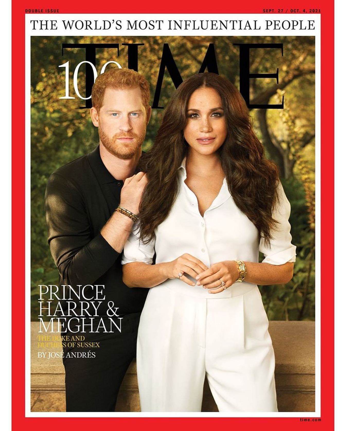 Принц Гарри и Меган Маркл попали в ТОП-100 самых влиятельных людей мира от журнала Time
