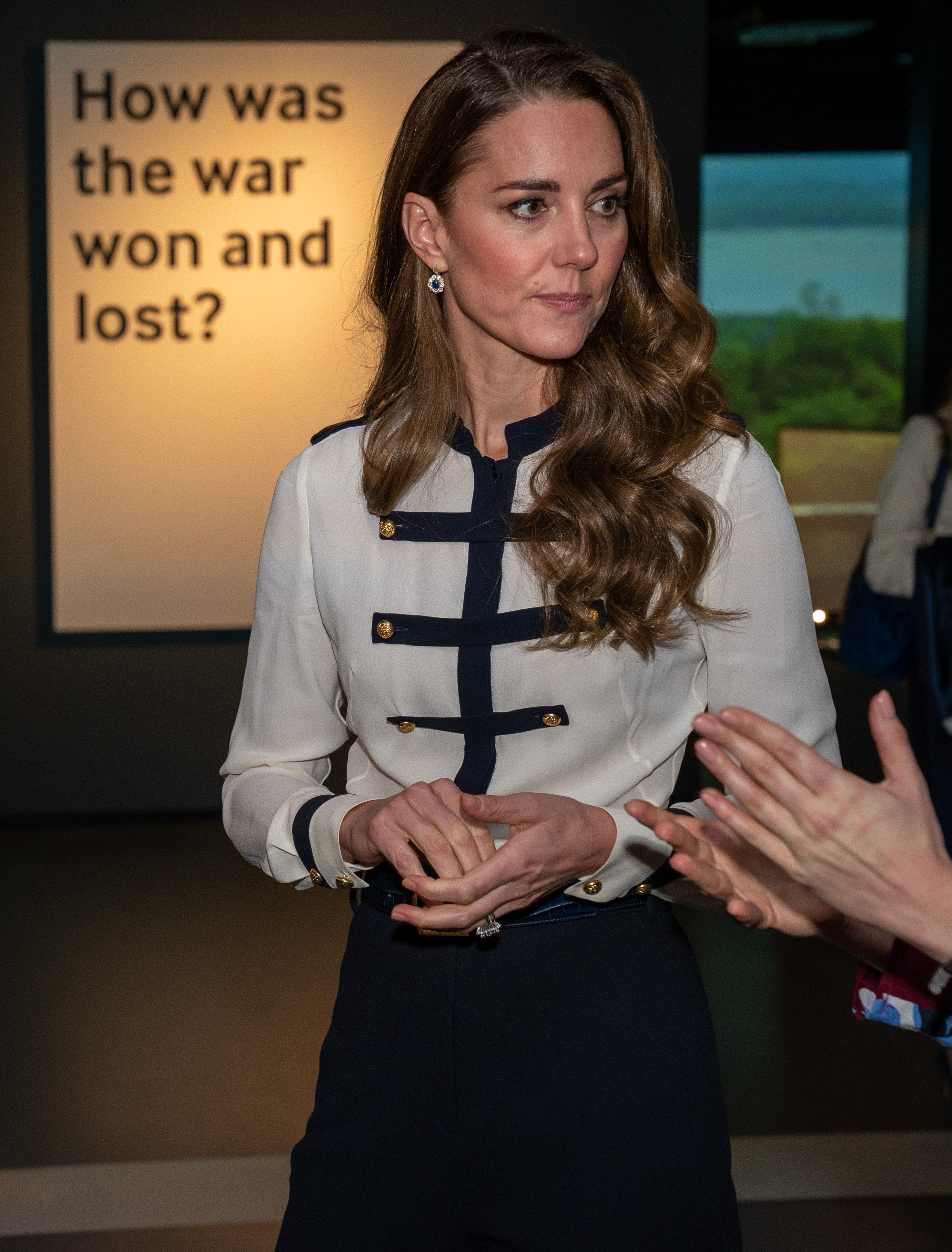 Кейт Миддлтон открыла 2 галереи в Имперском военном музее Лондона