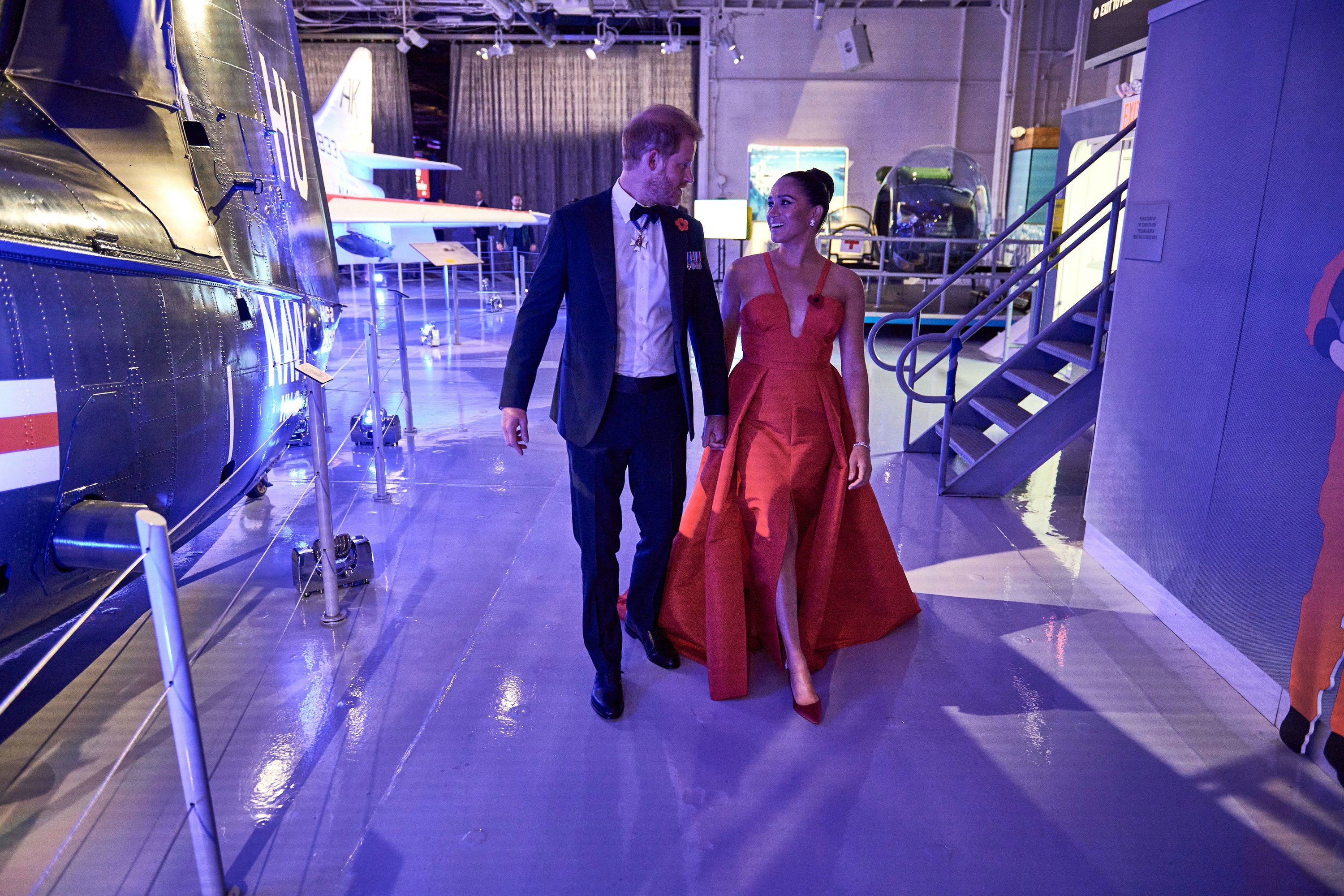Принц Гарри и Меган Маркл появились на гала-вечере в Нью-Йорке