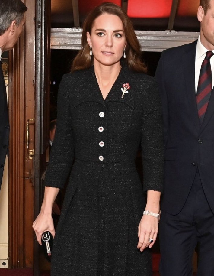 Принц Уильям и Кейт Миддлтон приняли участие в Фестивале памяти в Лондоне