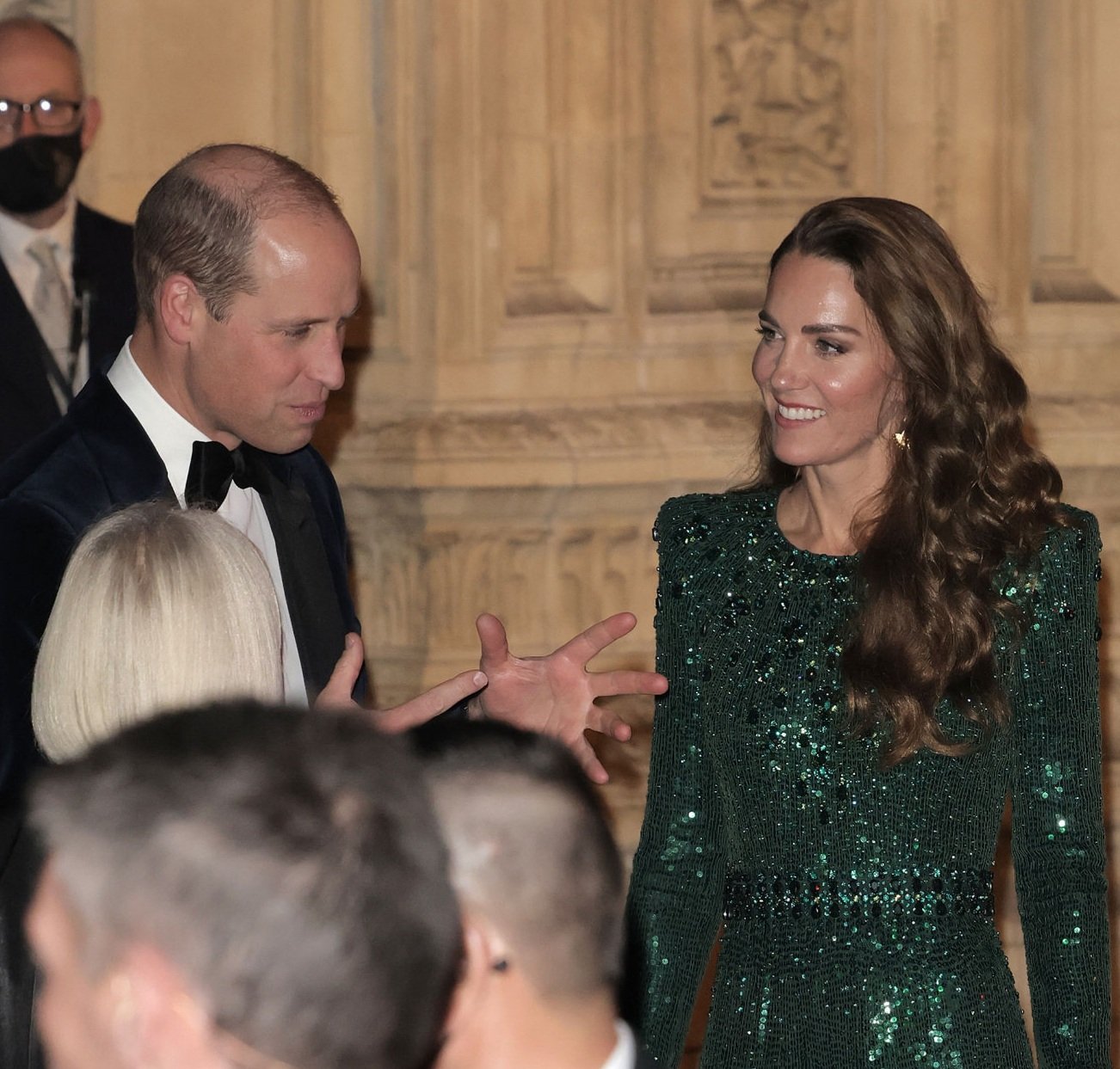 Принц Уильям и Кейт Миддлтон посетили благотворительное варьете-шоу