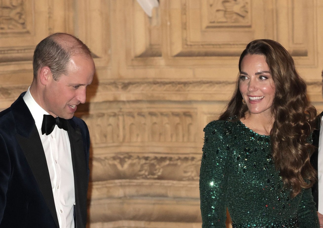 Принц Уильям и Кейт Миддлтон посетили благотворительное варьете-шоу