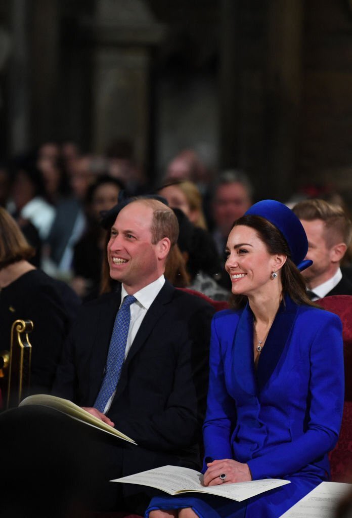 Принц Уильям и Кейт Миддлтон посетили торжественную службу в Вестминстерском аббатстве
