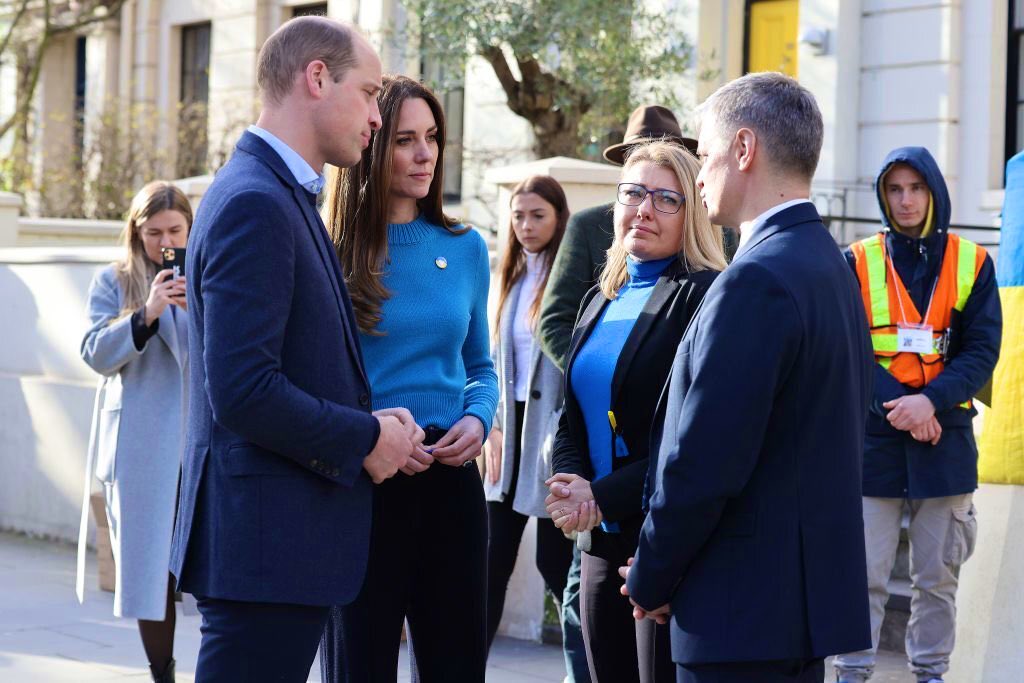 Принц Уильям и Кейт Миддлтон поддержали Украину, побывав в Украинском культурном центре Лондона