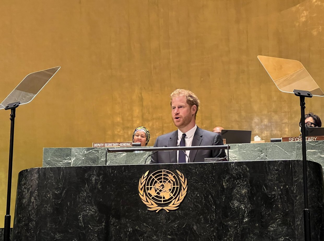 Принц Гарри и Меган Маркл прибыли в Нью-Йорк на заседание ООН