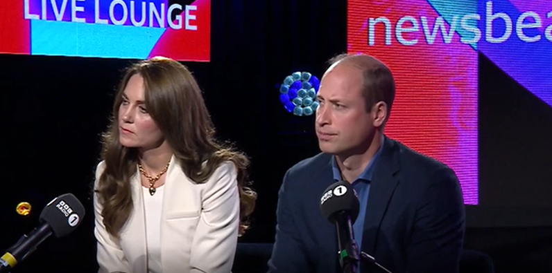 Принц Уильям и Кейт Миддлтон появились на радио BBC в шоу Newsbeat