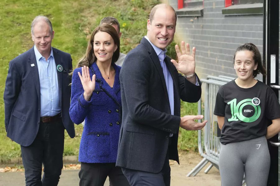 Принц Уильям и Кейт Миддлтон побывали в Олимпийском парке Лондона