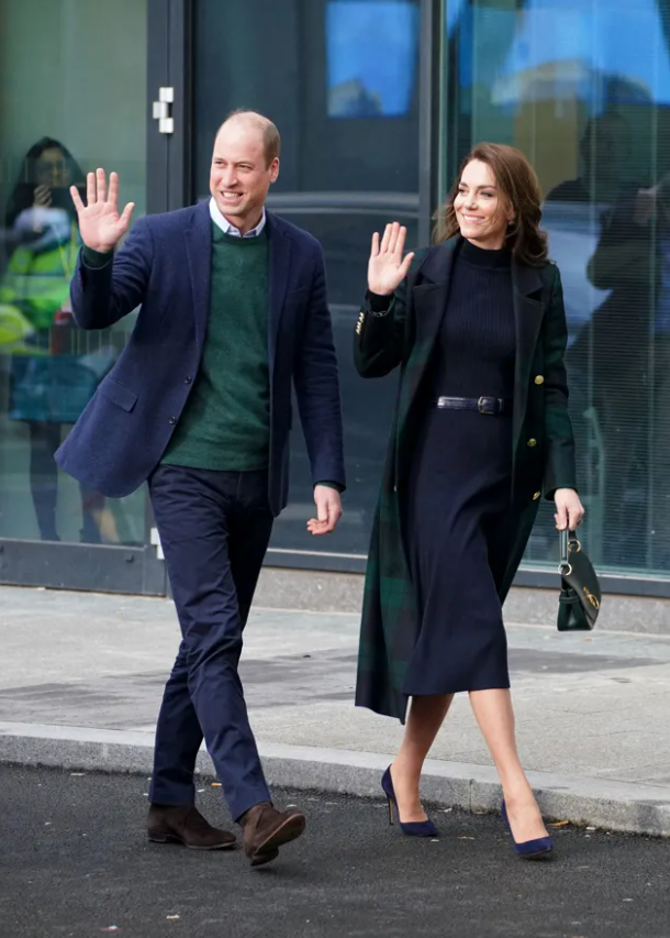 Принц Уильям и Кейт Миддлтон впервые вышли в свет в новом году