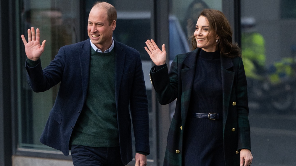 Принц Уильям и Кейт Миддлтон впервые вышли в свет в новом году
