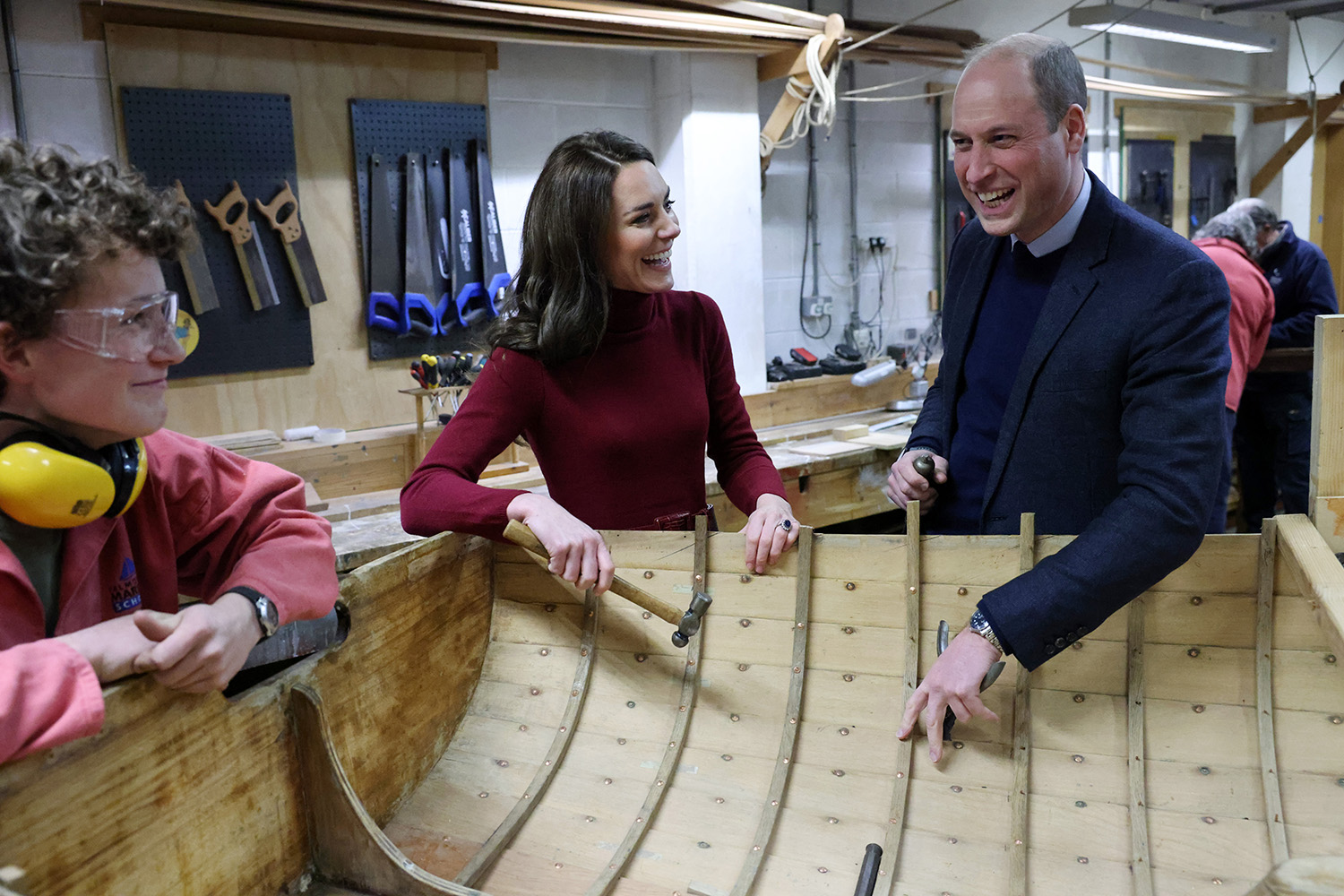 Принц Уильям и Кейт Миддлтон приехали в Корнуолл чинить королевскую яхту